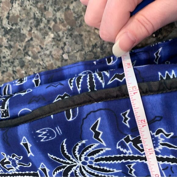 Kokopelli Messenger Bag Nylon Zipper & Velcro Closure - Picture 5 of 6